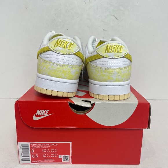 Nike Dunk Low OG WMNS “Yellow Strike” 2022 - Picture 4 of 4